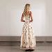 European American Cross-border 2026 New Bohemian Style High-waisted Large Hem Dress For Summer Seaside Vacation, Loose_ecoleips.com