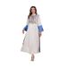 Verve Muslim Women's Clothing Dubai Abaya Ladies Robe String Embroidery Dress_ecoleips.com