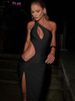Weird Puss Irregular Knot Dress Women Summer Hollow Waistless Sleeveless High Waist Stretch Midnight Party Coquettish Vestidos_ecoleips.com