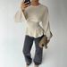 Women's Flared Sleeve Top Long Sleeve Blouse Elegant Soft Stretch Fabric for Casual And Dressy Occasions Spring Summer_ecoleips.com