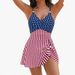Women's Clothing Women's Slimming Sexy One Piece Bikini Swimsuit Solid Color High Neckline Skirt And Pants For Formal & Casual For Women_ecoleips.com