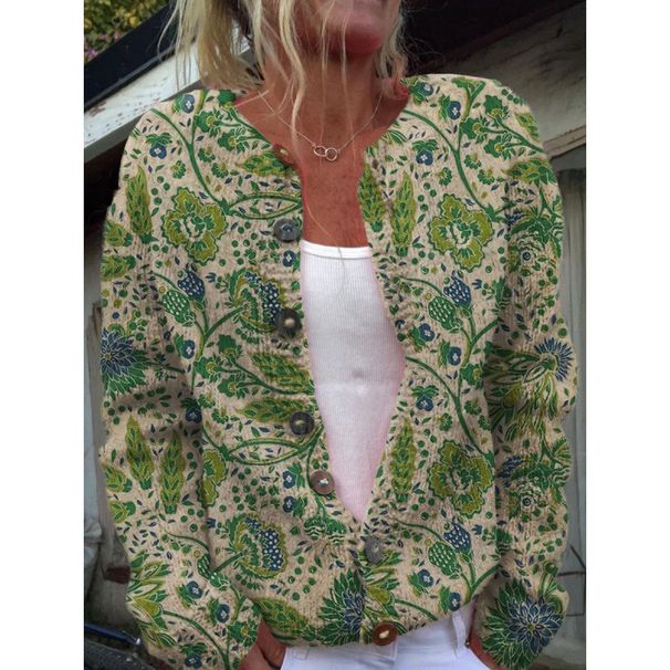 New 3D Digital Print Cardigan Knitted Coat For Women Early Spring Autumn Fashion_ecoleips.com