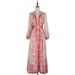 Women's Clothing New Positioning Printing Single Breasted Long Sleeved Dress Female Holiday Style Retro Skirt Long Skirt_ecoleips.com