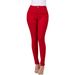 Women's Clothing Slim Multi Color Stretch Denim Trousers_ecoleips.com