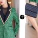 Women's Clothing retro suit suit style elegant fashionable slimming suit jacket tweed mid-length_ecoleips.com