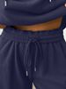 Women's Clothing High End Casual Sports Suits For Women Spring New Style Trendy Fashion Brand Jacket Wide Leg Pants Two Piece Suit_ecoleips.com