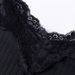 Lace Trim Ribbed V-Neck Camisole Women's Stretchy Sleeveless Top Flattering Black Fashion-Forward XS to XL_ecoleips.com