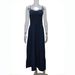Women's Elegant Solid Color Halter Belted A-Line Midi Dress – Spring Casual Gown 2026_ecoleips.com