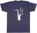 Women's T-Shirts Jazz Coming Out An Saxophone With Music Notes Mens Unisex T-Shirt Tee Gift_ecoleips.com