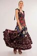 2024 Summer New Strapless Backless Camisole Dress Vintage Print, Long Skirt, Cross-Border Foreign Trade Style,_ecoleips.com