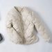 Women's Lightweight Quilted Down Vest Jacket - White Duck Feather Filling, Slim Fit, V-Neck, Casual Outerwear For Autumn & Winter_ecoleips.com