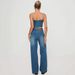 Women's Clothing Retro Wide Leg High Waist Loose Slim Straight Street Jeans_ecoleips.com