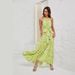European And American Foreign Trade W's Clothing, Summer New Sexy Round-neck Tie-dye Printed Long Dress For_ecoleips.com