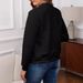 Trendy Checkered Zip-Up Jacket For Women – Korean-Style Casual Outerwear, Lightweight Polyester-Spandex Blend_ecoleips.com