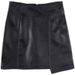 Spring And Autumn Black Wrap Hip Skirt Female Large Size Slightly Fat High Waist Thin Spice Sexy Short Leather Skirt Winter_ecoleips.com