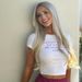 Women's Clothing Street Style Short Hot Girl Belly Exposed T Shirt_ecoleips.com