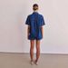 Women's Clothing Summer New Washed Retro Solid Color Short Sleeved Shirt Shorts Denim Suit Women_ecoleips.com