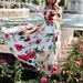Women's Clothing Summer New Fashion One Shoulder Printed Holiday Dress_ecoleips.com