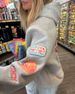 "Road Trip!" Oversized Hoodie In Dark Heather_ecoleips.com