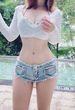 2025s 616#2025 New Summer Women's Jeans Denim Shorts Hot Pants Low Waist Sexy Nightclub Outfit_ecoleips.com