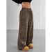 European And American Cross-Border Foreign Trade Trendy Classic Leopard Print Casual Pants For Women Loose_ecoleips.com