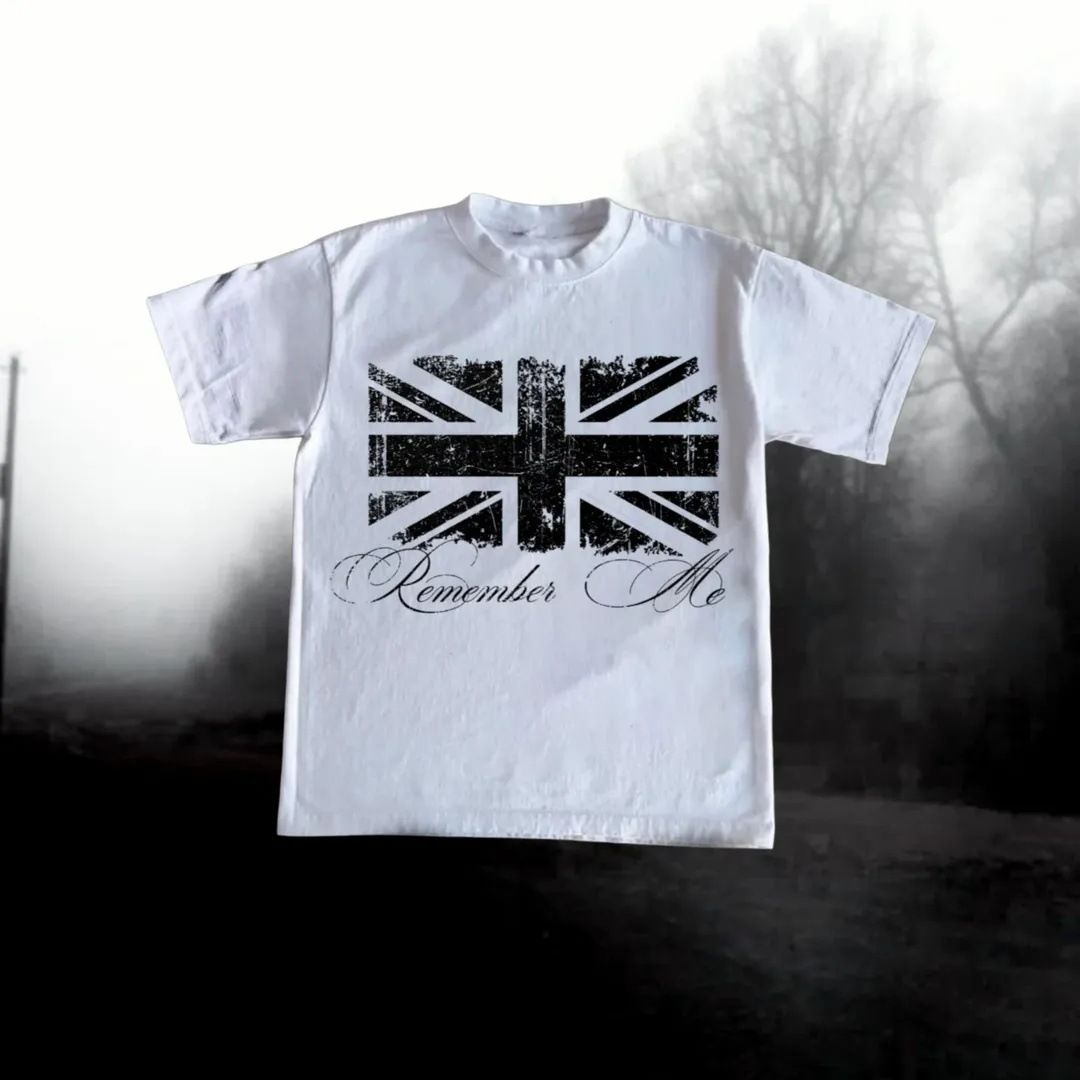 Women's Retro American Style Short T-Shirt Vintage Punk Trendy High Street Y2k Print Design Dark Top For Spring/Autumn Summer_ecoleips.com