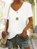 Women's Printed Short-Sleeve Tee - Breathable Round Neck Top For Spring & Summer Style-N_ecoleips.com
