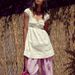 Simple Solid Color Button High Waist A-line Dress Casual Pocket Backless Dress 2026 Women Square Neck Short Sleeved Beach Dress_ecoleips.com