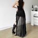 2024 Spring New European And American Style Women's Solid Color Slim High Waist Fashion Off-Shoulder Strap Dress_ecoleips.com