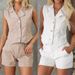 Women's Clothing New Denim Jacket Vest Shorts Suit_ecoleips.com