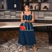 Women's Clothing Plus Size Women's Sleeveless Tassel Suspender Long Dress For Formal & Casual For Women Button Down_ecoleips.com