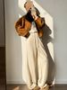 Luxury Acetate-Wool Blend Wide-Leg Pants – Winter-Ready Flared Trousers With Fleece Lining & Anti-Wrinkle Tech | Office-to-Apres-Ski Versatility_ecoleips.com