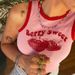 Retro High-Waisted Tank Top for Women European American Style Pink Strawberry Design Y2K Sexy Short Top for Hot Girls_ecoleips.com