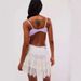 High-Waisted Lace Midi Skirt Women's Ballet Inspired Basic Solid Color Slimming Irregular Hem_ecoleips.com