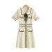 Women's Clothing Summer New Style High End Sense Of Covering Belly Age Reducing Casual Shirt Skirt Trend_ecoleips.com