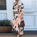 ng2510292 Ng2510292 Ng2510292 2024 Muslim Women's Fashion Floral Print Two-Piece Spring And Autumn Clothing Retro Long Shirt Wide-Leg Pants Set_ecoleips.com