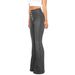 2025 Jeans, Women's Slimming High Waist And Hip Upward Bellbottom Pants_ecoleips.com