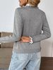 K New Sweet Retro Style Women's Lace Patchwork Button Cardigan Sweater_ecoleips.com