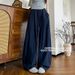 New Women's Tencel Linen Oxygen Pants Summer Thin Ice Silk Casual Loose Wide Leg Cotton And Linen Breathable Pants_ecoleips.com