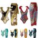 Women's Clothing One Piece Conservative Belly Covering Slimming Holiday Beach Hot Spring Swimsuit French Retro One Piece Bikini_ecoleips.com