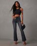 Vintage High Waist Flared Jeans For Women - Stretchy Denim Bell Bottoms With Classic Retro Style_ecoleips.com