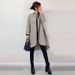 Women's Clothing Spring And Autumn Hot Sale Fashion Stand Collar Zipper Irregular Coat Mid Length Coat_ecoleips.com
