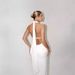 Women's Autumn Bodycon Long Skirt European Style Tie up Back Beaded Neckline New Style from Amazon Cross Border Collection_ecoleips.com