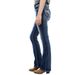 Women's Clothing Slim Fit Thin Washed Embroidery Sweet Curve Jeans For Women_ecoleips.com