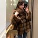 Luxury Winter Faux Fur Coat With Starry Mink Design, Toscana-Style Imitation Sable Outerwear, Elegant & Warm_ecoleips.com