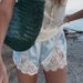 European American Cross-border Commuter Style Fashionable Spring And Autumn Women's New Lace-trimmed Wide-leg Shorts_ecoleips.com