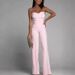 Women Sexy Slim Fit Strapless Straight Wide Leg Tube Top Jumpsuit Dress Versatile Party Night Out Clubwear_ecoleips.com