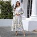 Dubai Abaya Women's Embroidered Evening Muslim Robe Fashion Dress_ecoleips.com
