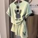 Women's Clothing Loose Sports Casual Running Suit Fashionable Versatile Age Reducing Short Sleeved Shorts Two Piece Suit_ecoleips.com