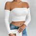 Women's Clothing Camisole Sexy Cropped Top Strapless Design Waist Cinching Short Sleeved For Formal & Casual For Women_ecoleips.com